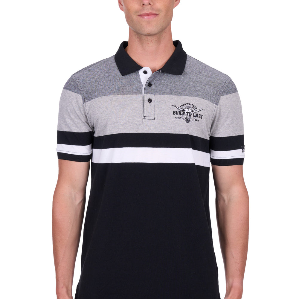 
                      
                        Pure Western Mens Shane Polo - P5S1505081
                      
                    