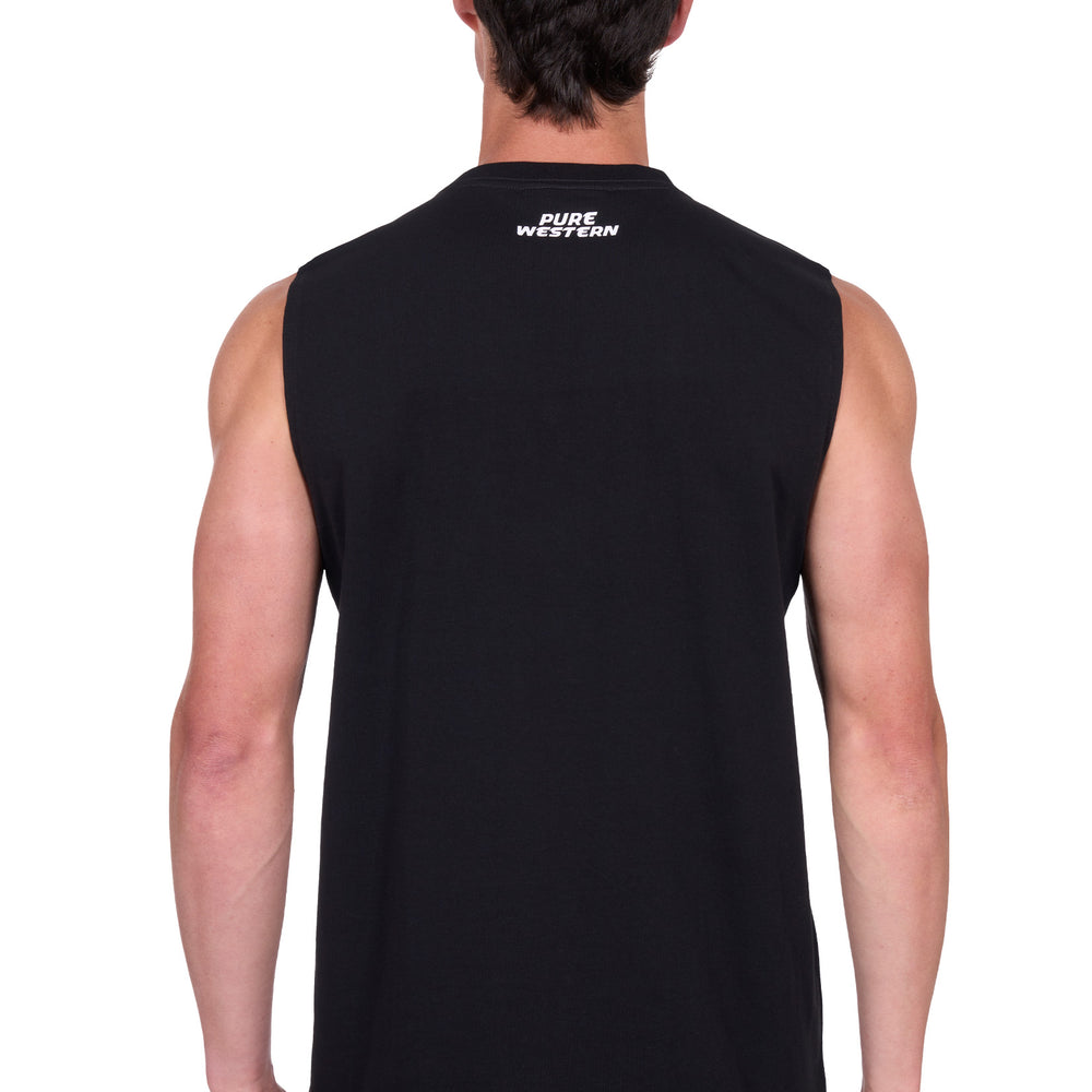 Pure Western Mens Terry Muscle Tank P5S1510088