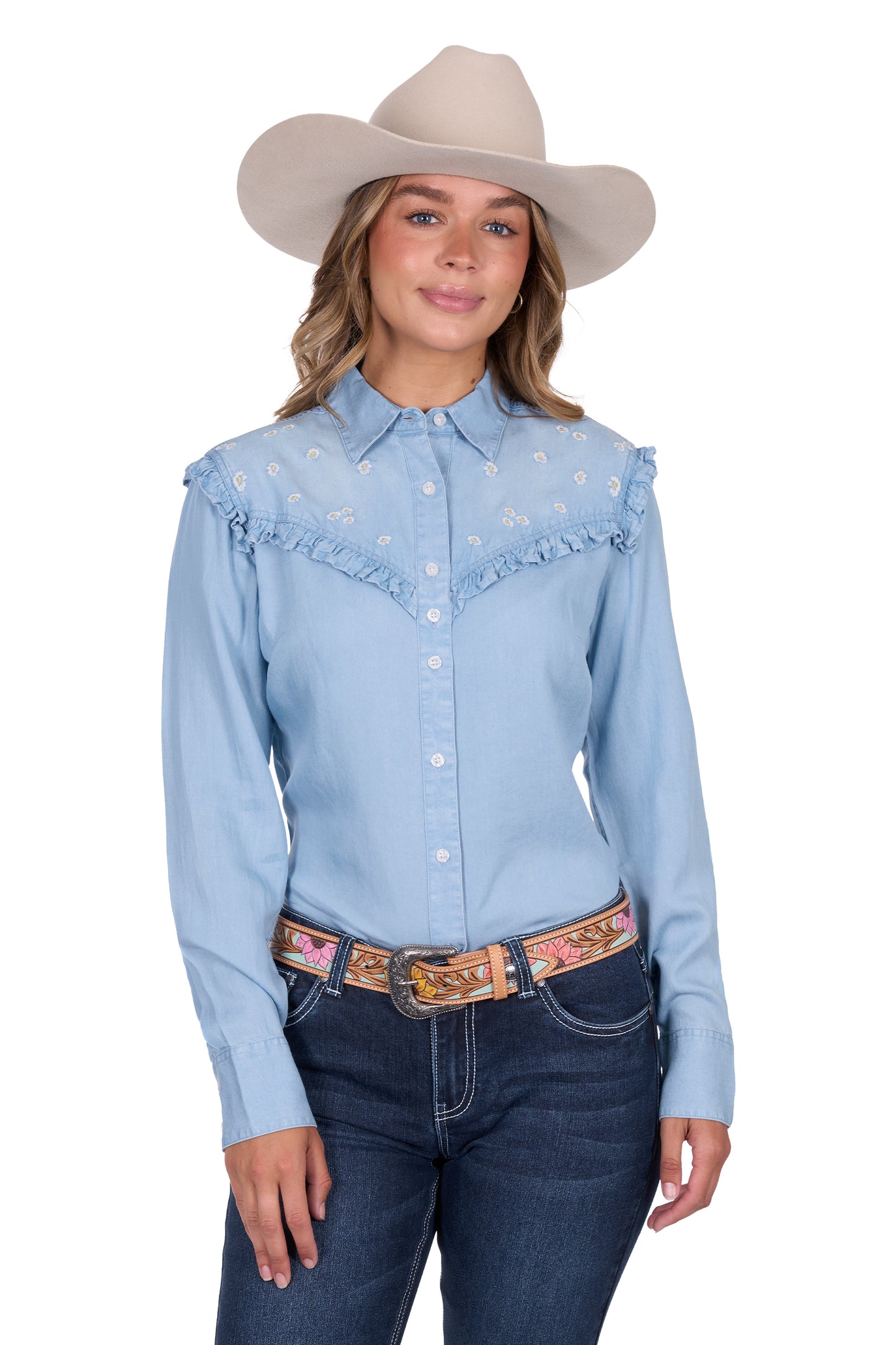 Pure Western Womens Pheobe LS Arena Shirt - P5S2126121