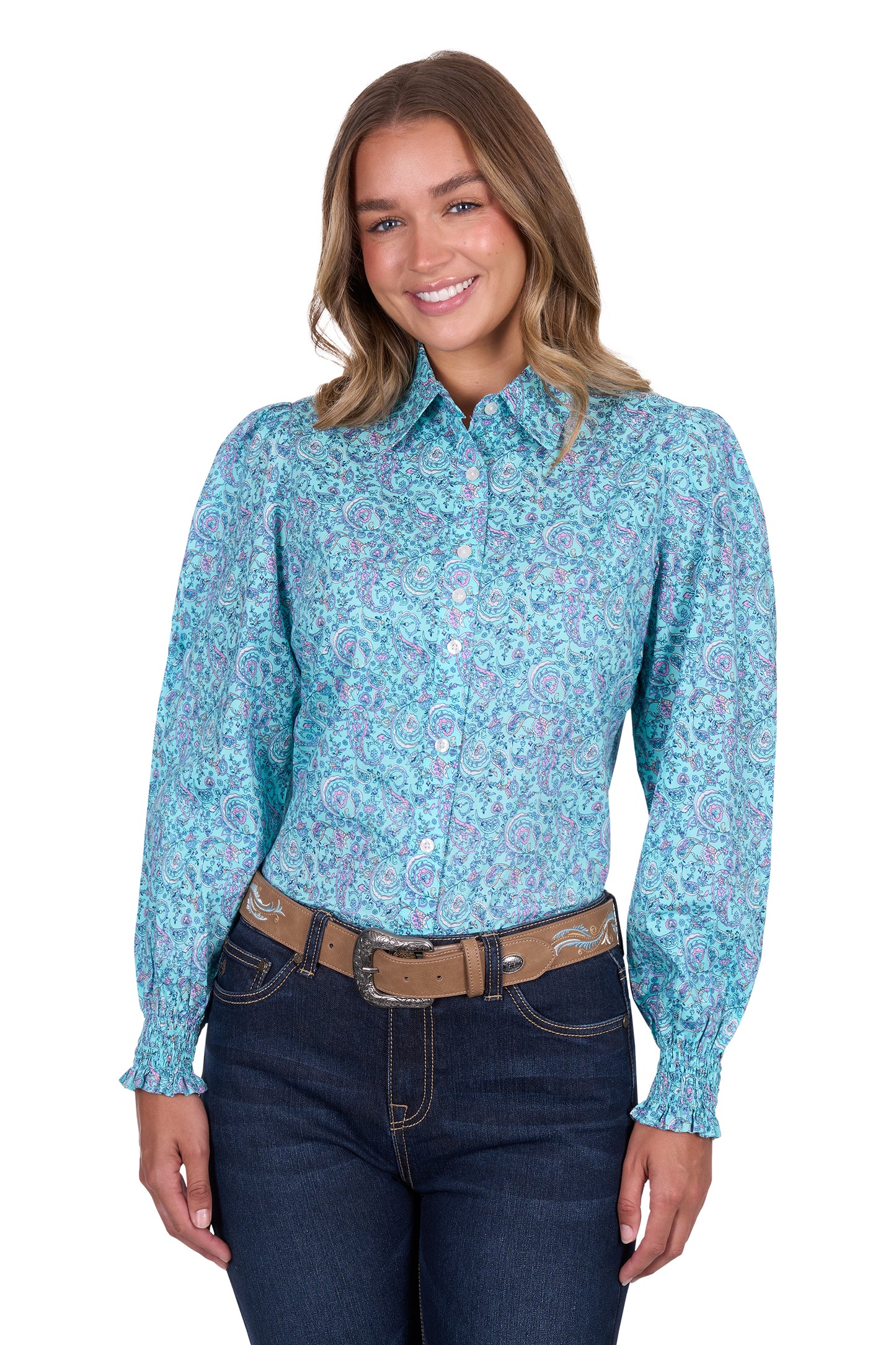 Pure Western Womens Riley LS Shirt P5S2140124