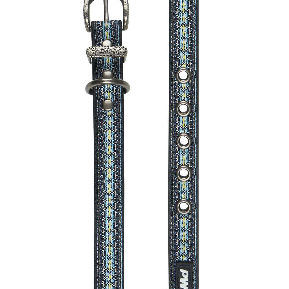 Pure Western Cosmo Dog Collar - Blue P5S2947CLR