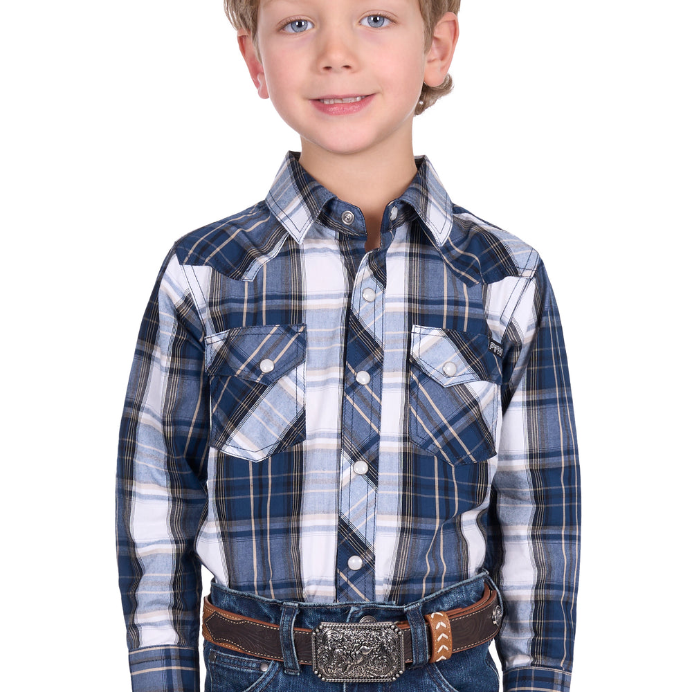 Pure Western Boys Nicholas LS Dress Shirt - P5S3100071