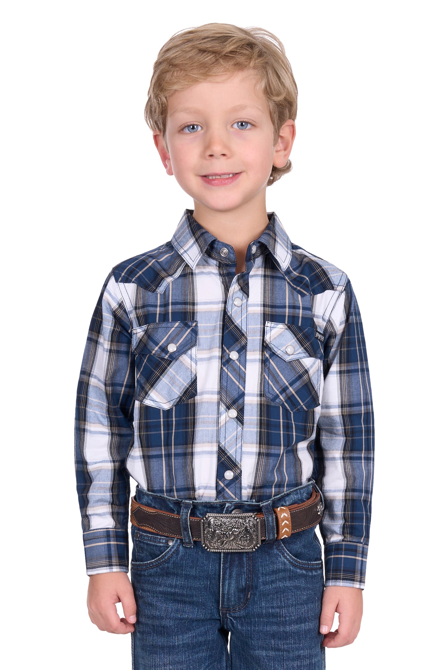 Pure Western Boys Nicholas LS Dress Shirt - P5S3100071