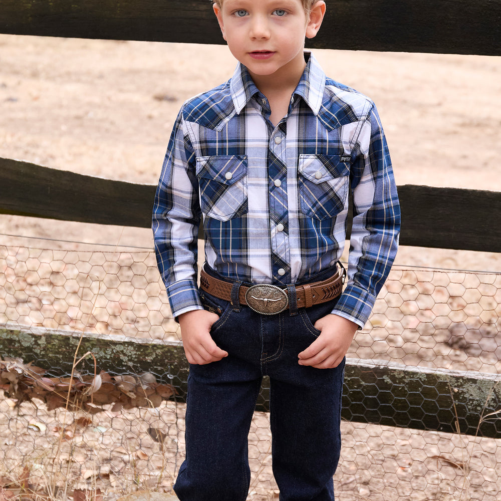 Pure Western Boys Nicholas LS Dress Shirt - P5S3100071