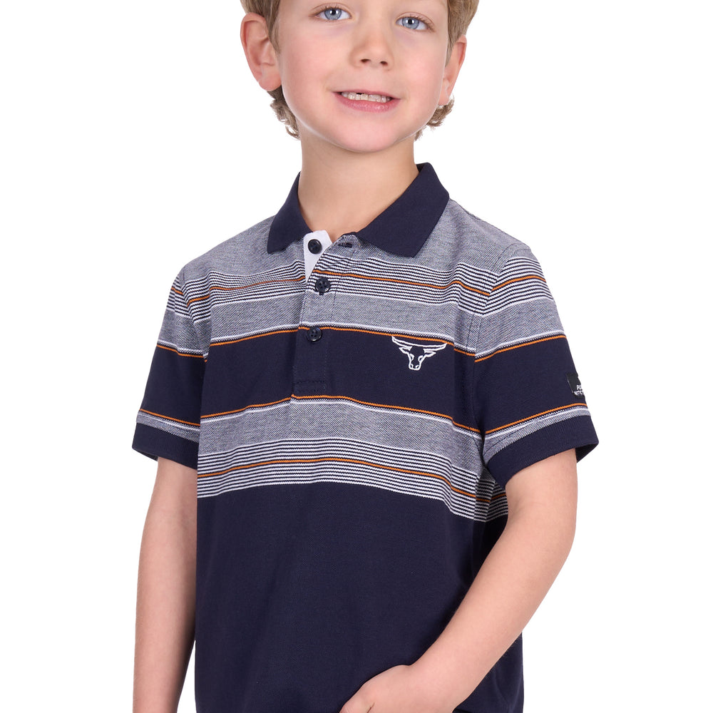 Pure Western Boys Brad Polo Shirt - P5S3500079