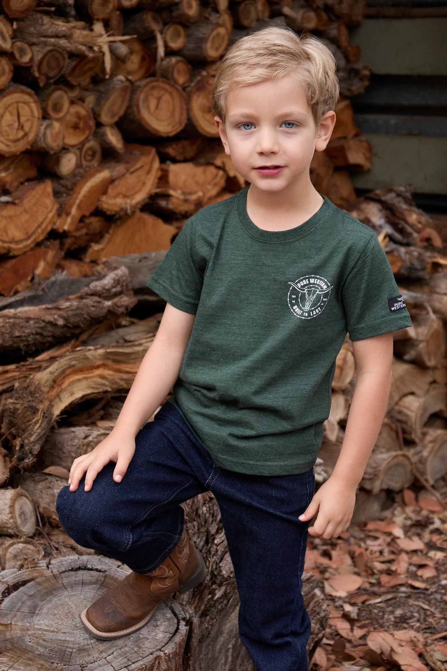 Pure Western Boys Walker Shirt P5S3503083