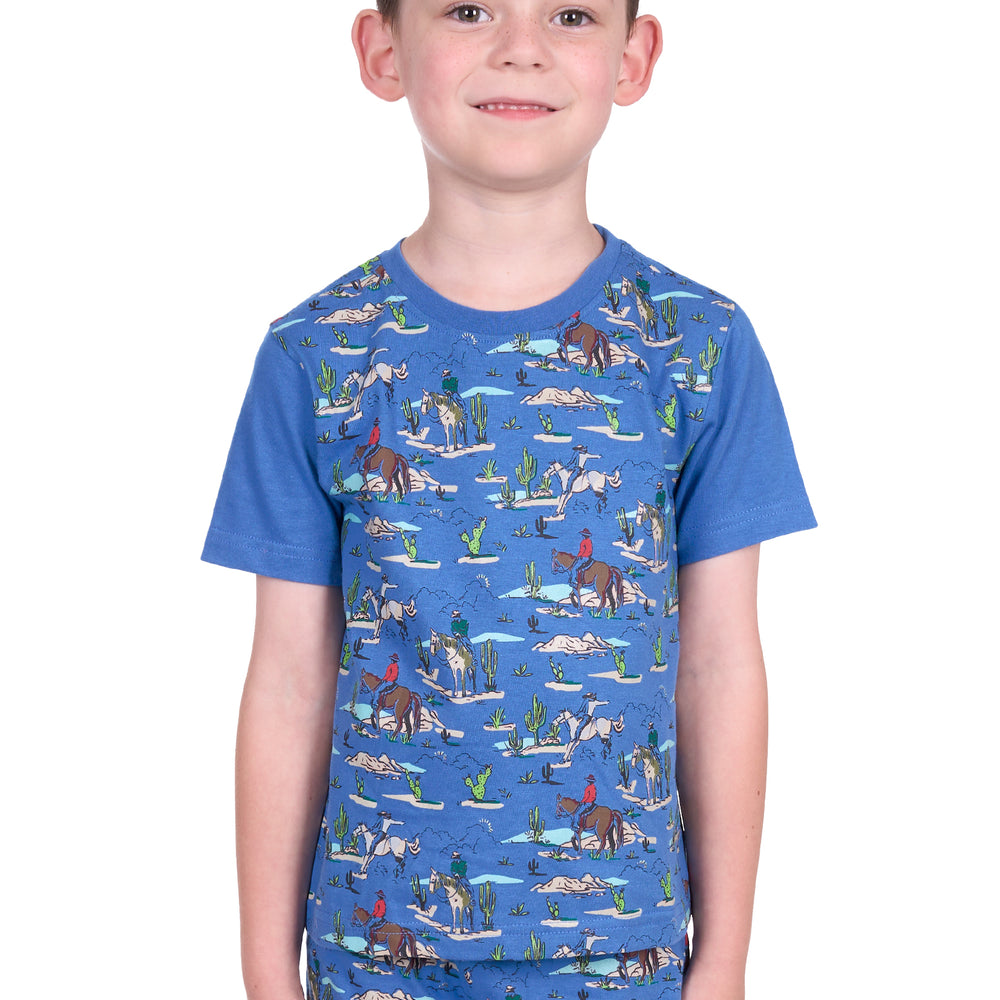 Pure Western Boys Cowboy Pyjamas P5S3901PJS