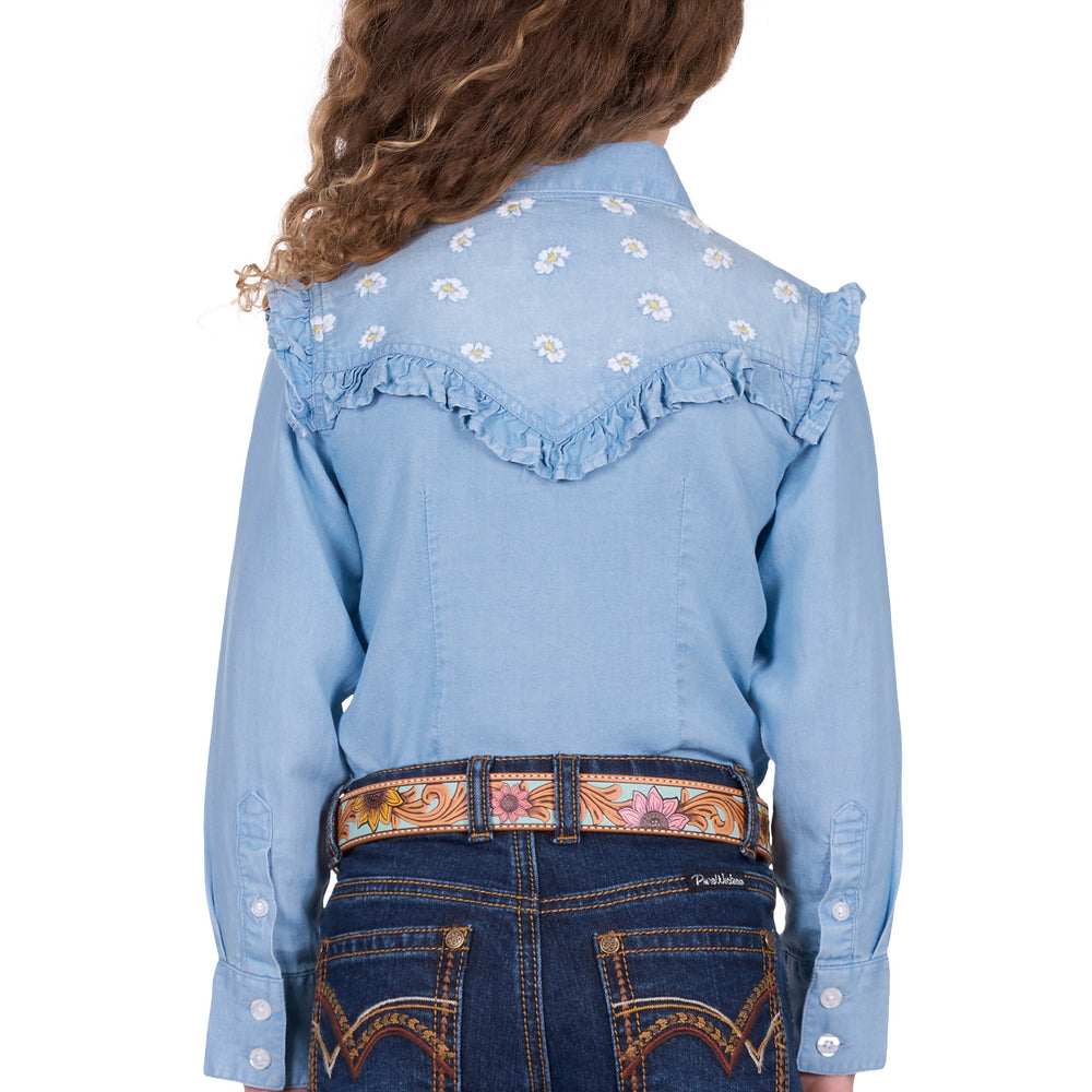 Pure Western Girls Pheobe LS Shirt P5S5126121