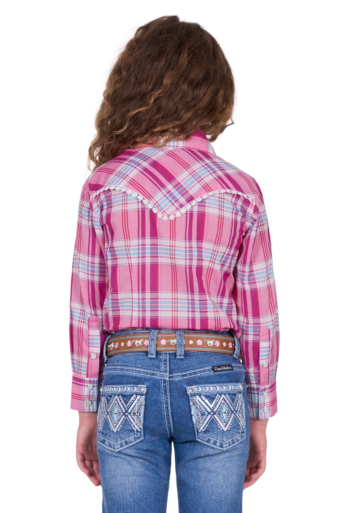 Pure Western Girls Leni LS Shirt P5S5127127