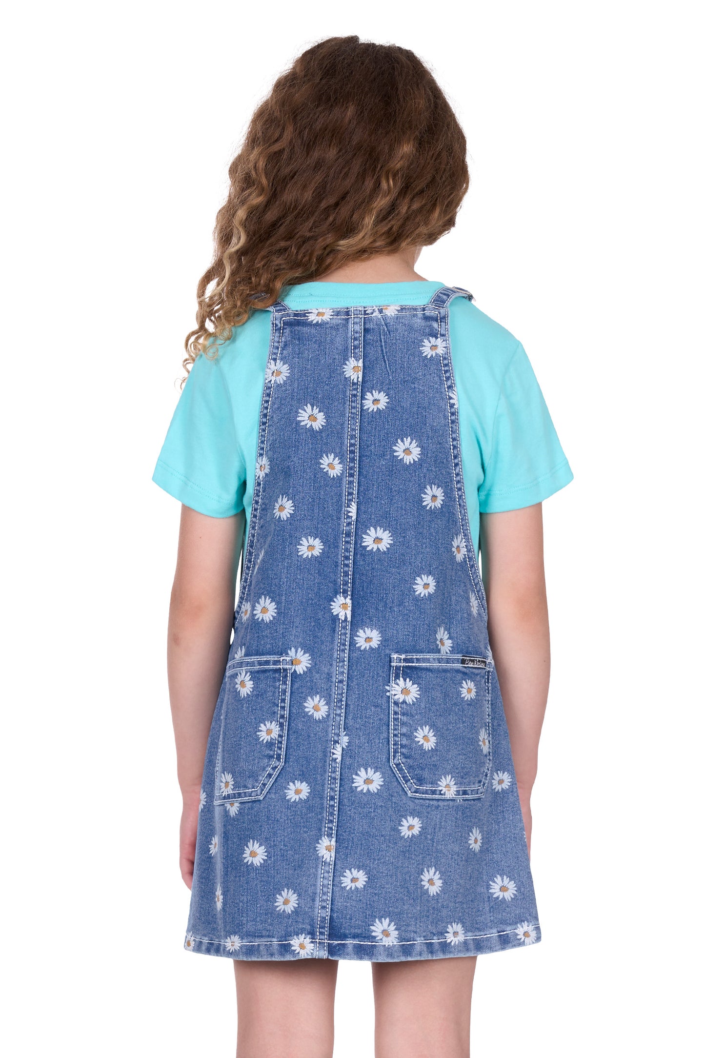 Pure Western Girls Adison Pinafore Dress P5S5402150