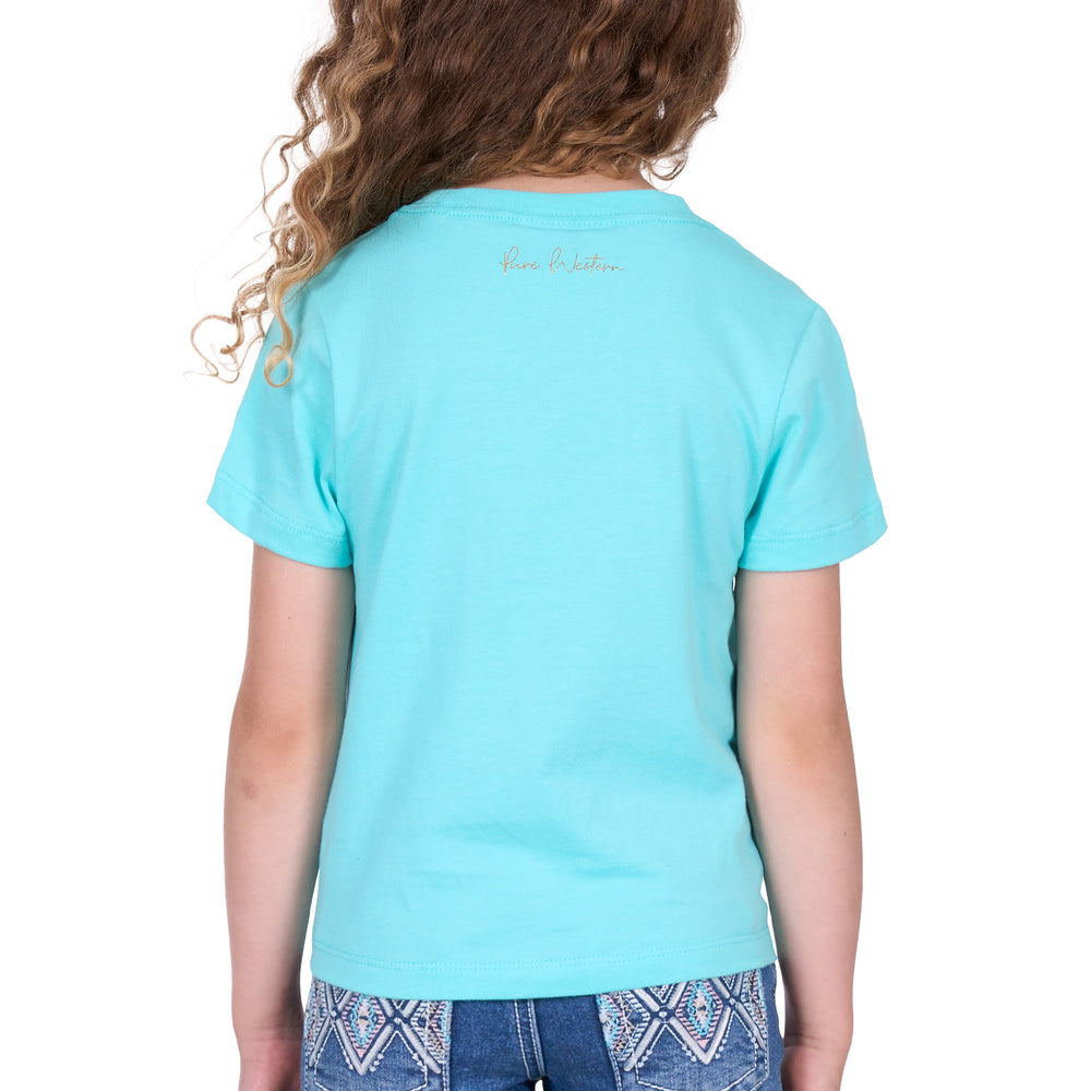 Pure Western Girls Clover Shirt P5S5576140