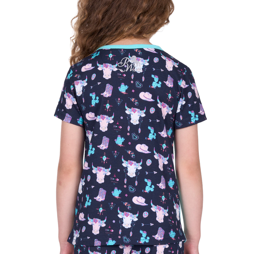 Pure Western Girls Cowgirl Pyjamas P5S5942PJS