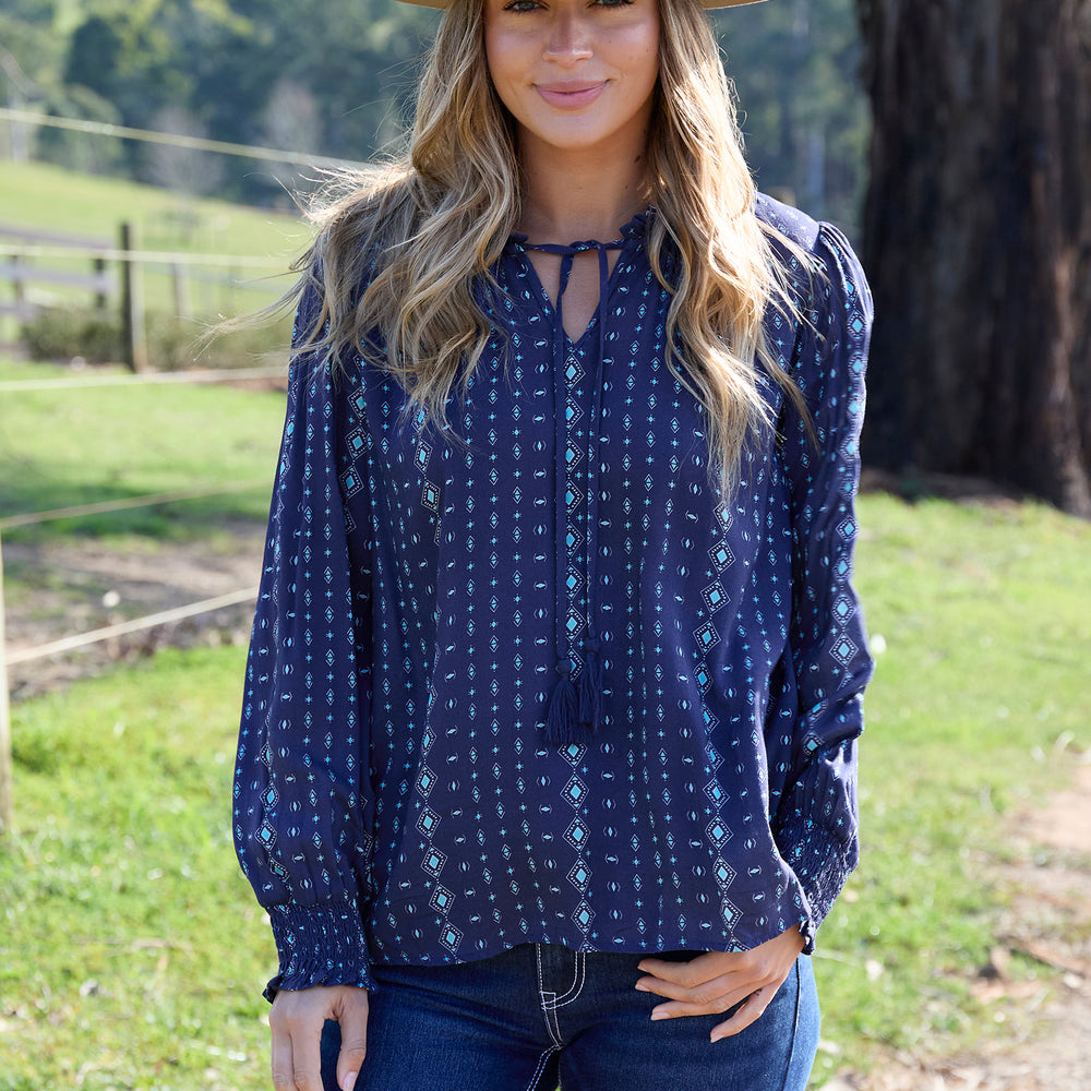 Pure Western Womens Rachel Blouse - P5W2541061