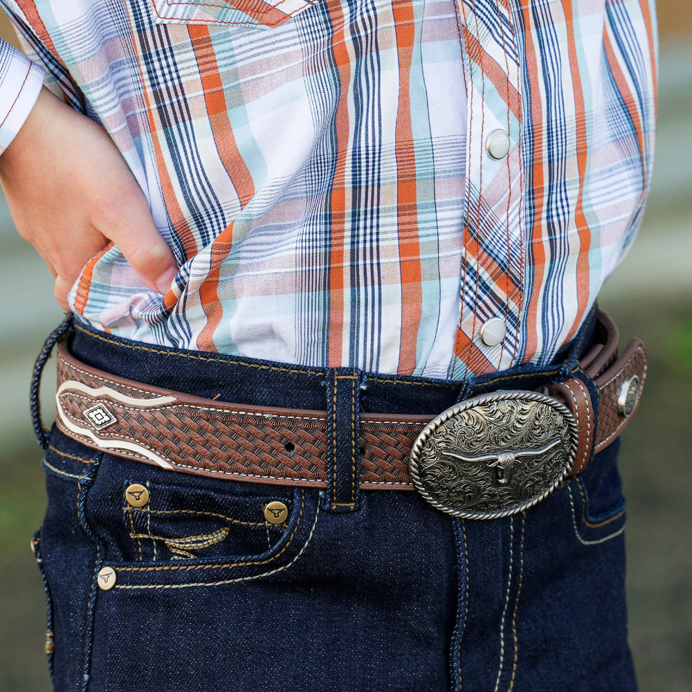 
                      
                        Pure Western Kids Bradley Belt - P5W7924BLT
                      
                    