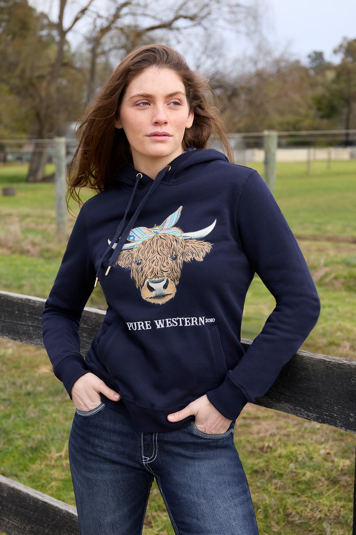 Pure Western Womens Tania Hoodie P6W2501215