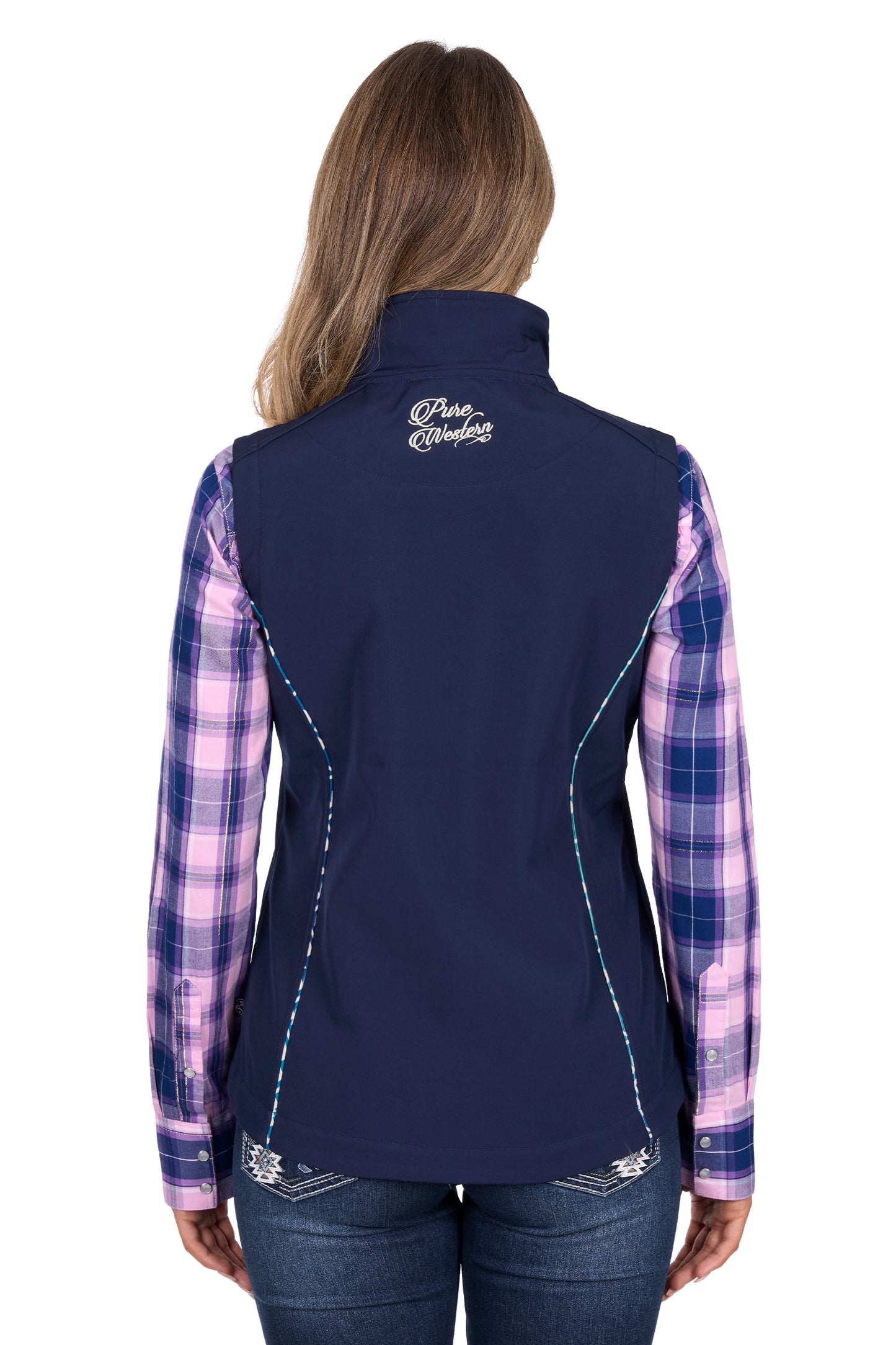Pure Western Womens Corine Softshell Vest P6W2603226