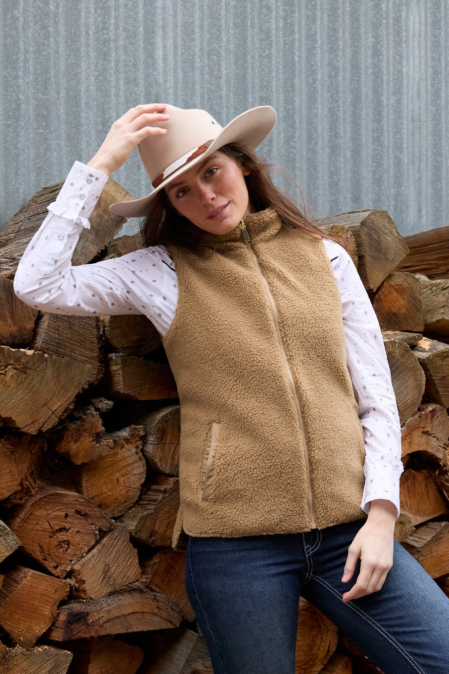 Pure Western Sherri Reversible Vest 6W2606222