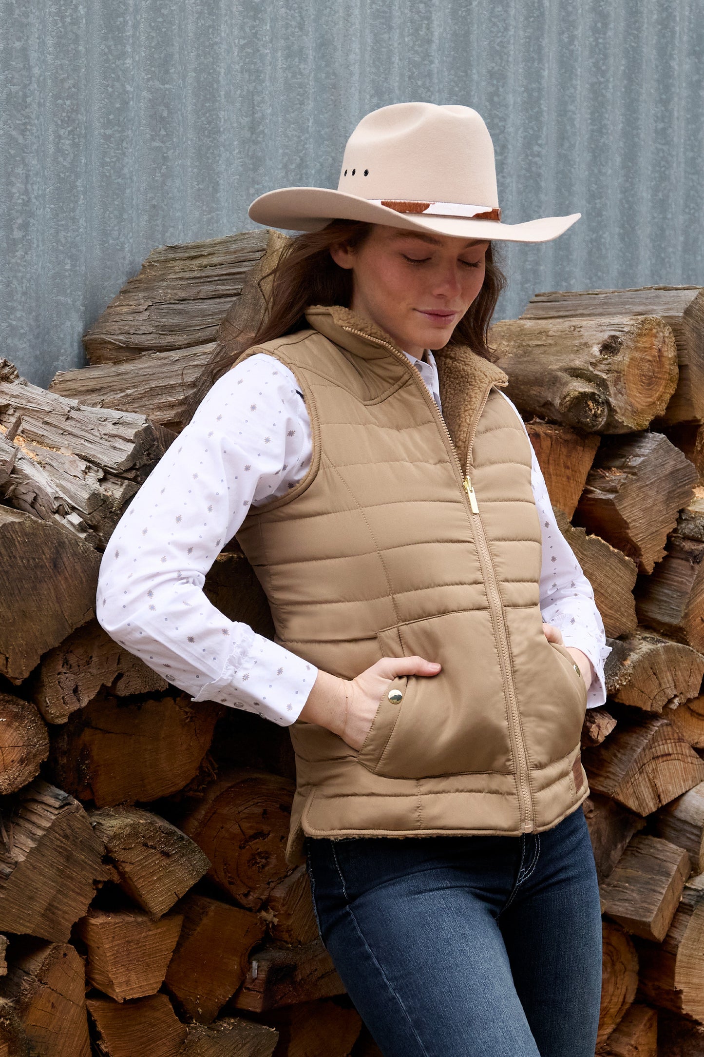 Pure Western Sherri Reversible Vest 6W2606222