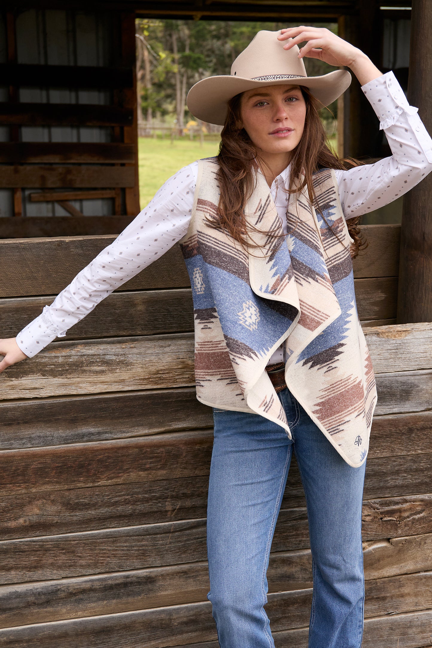 Pure Western Womens Keegan Vest P6W2607223