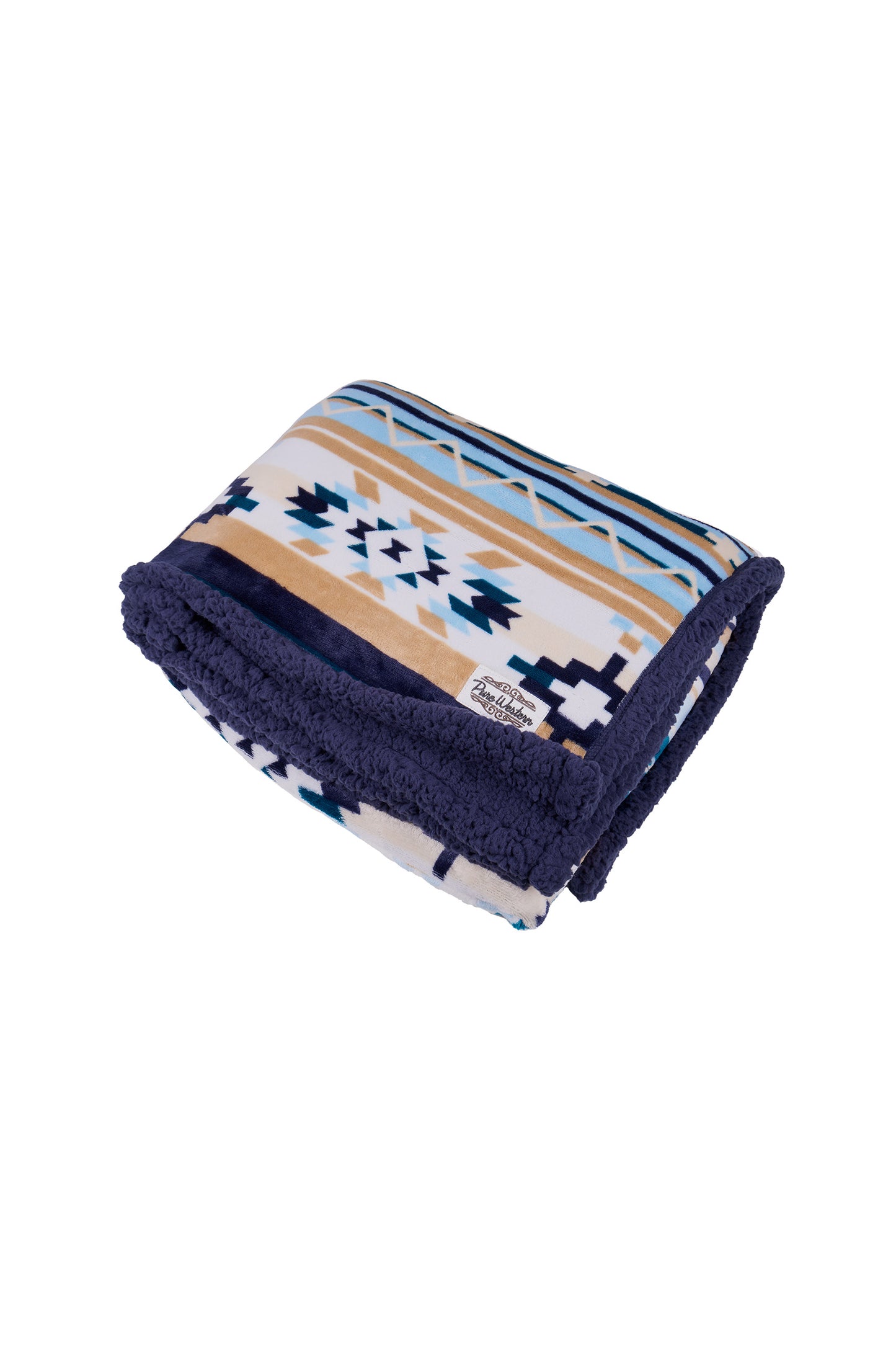 Pure Western Aztec Print Snuggle Rug P6W2975RUG