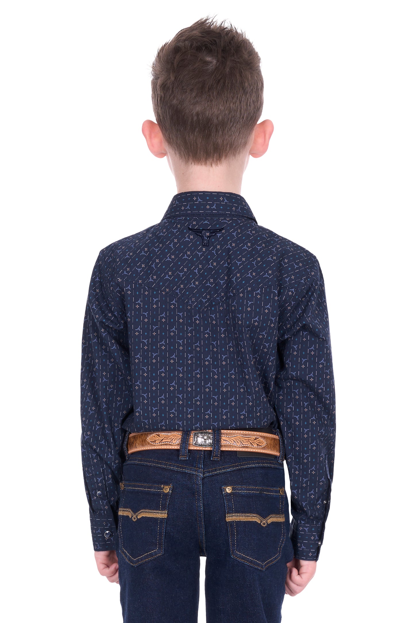 Pure Western Boys Marc LS Dress Shirt - P6W3100161