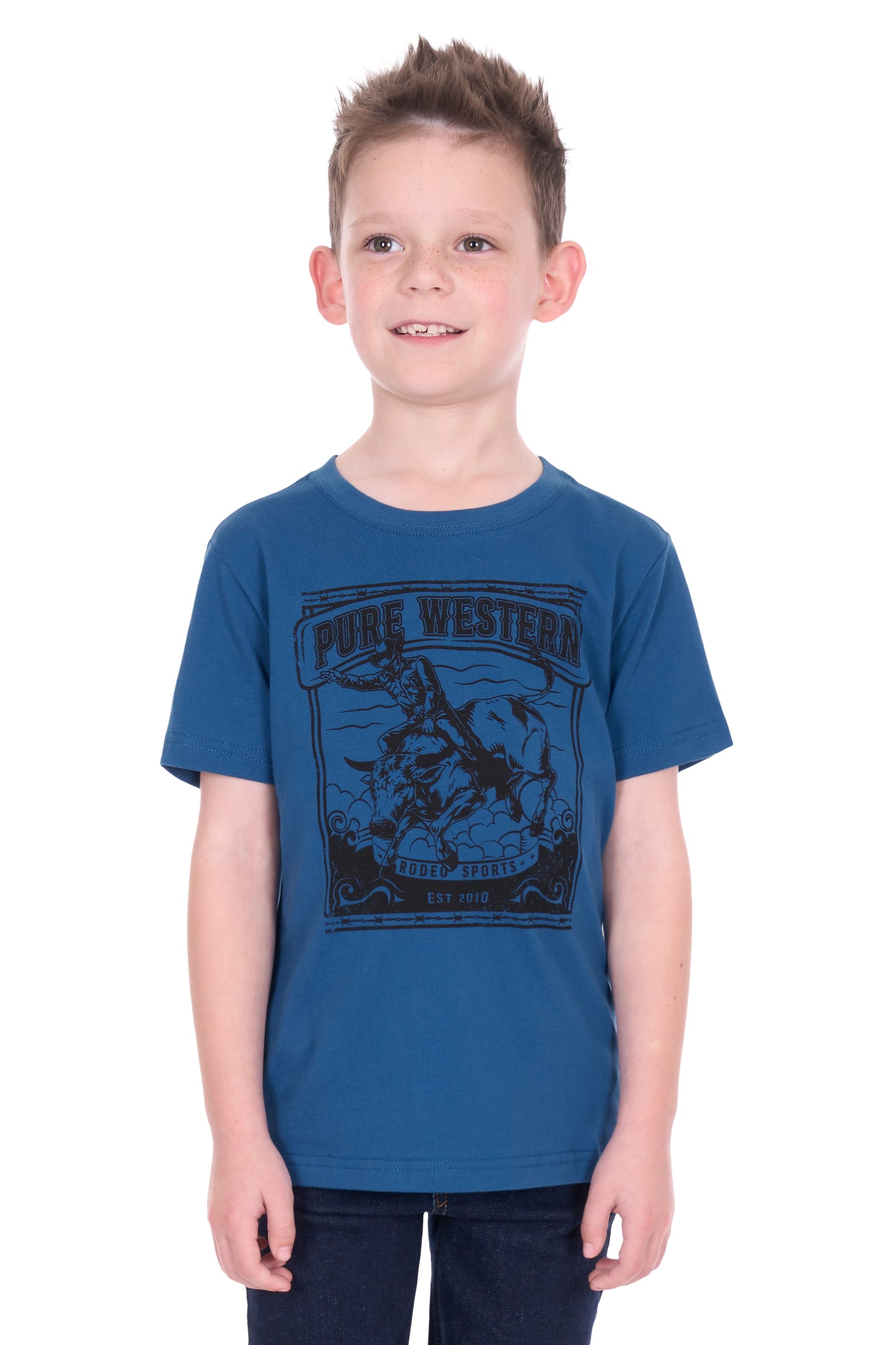 Pure Western Boys Rodeo Shirt - P6W3503171