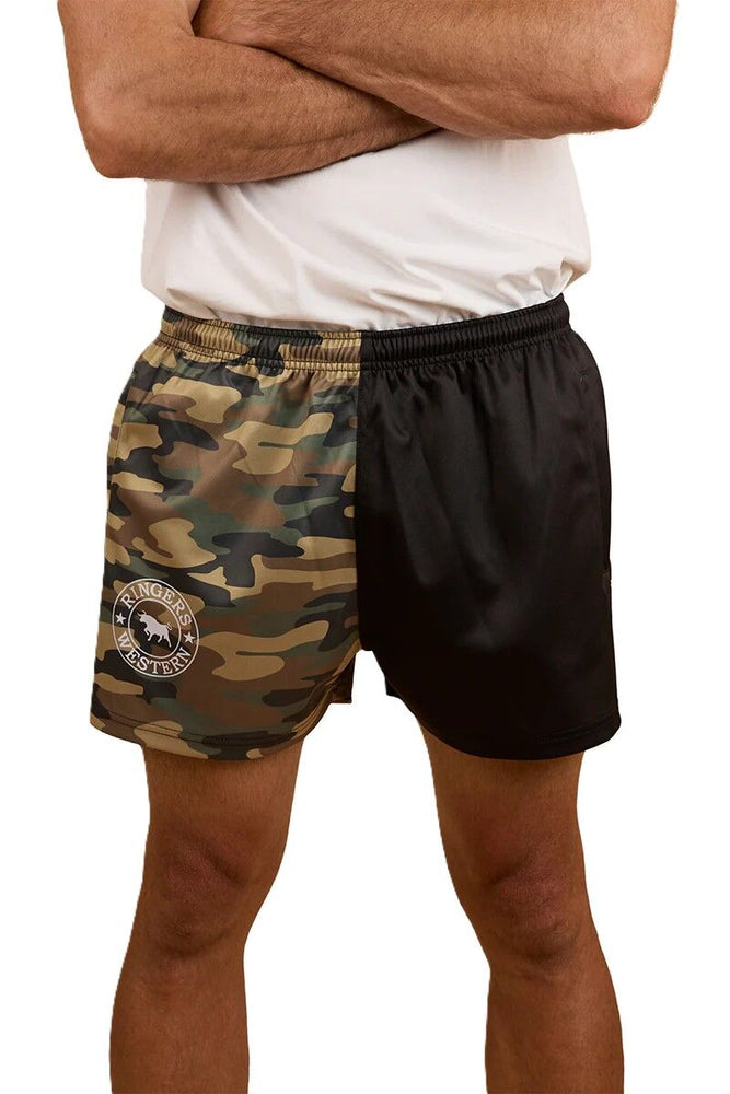 Ringers Western  Camo Footy Shorts