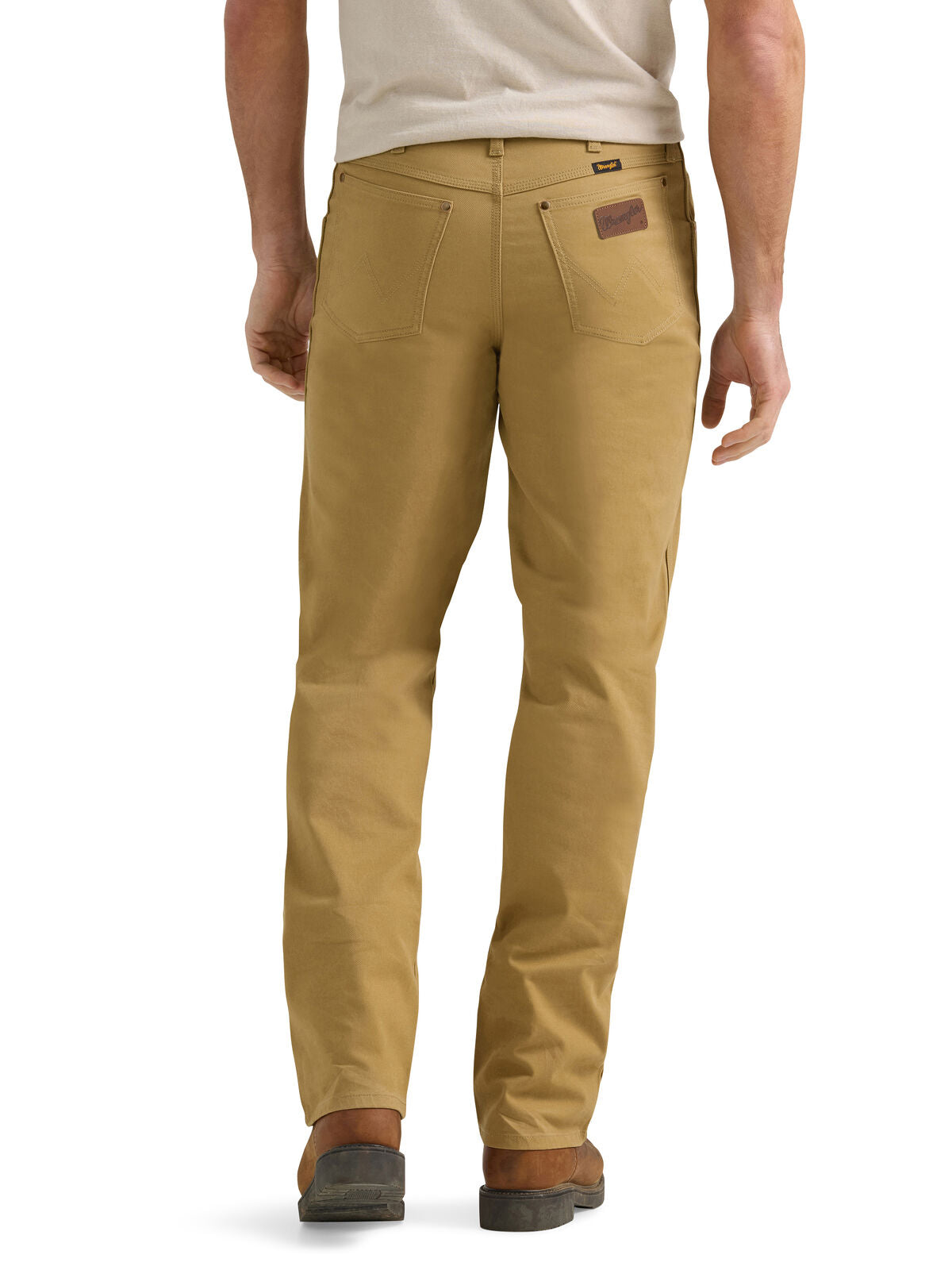 Wrangler Mens Tough Comfort 47 Regular Fit Canvas Jeans - 12361466 34L