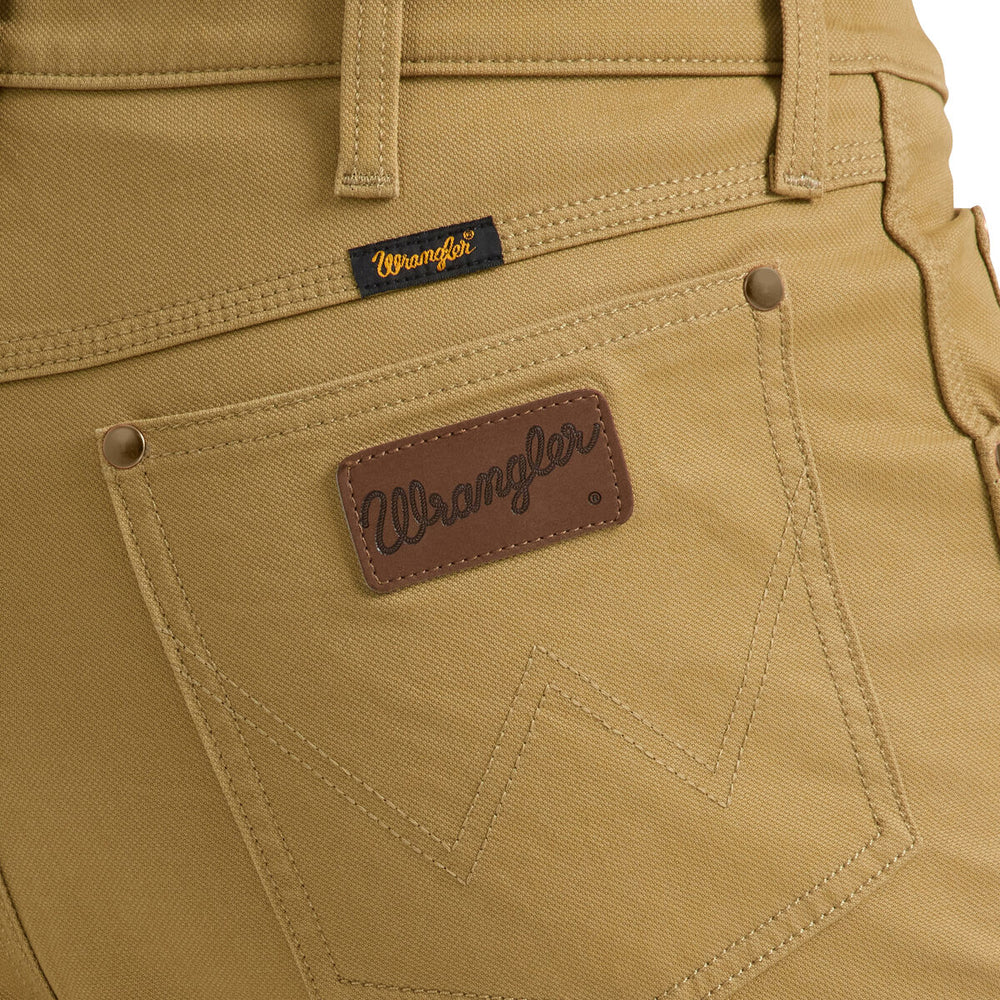 Wrangler Mens Tough Comfort 47 Regular Fit Canvas Jeans - 12361466 34L