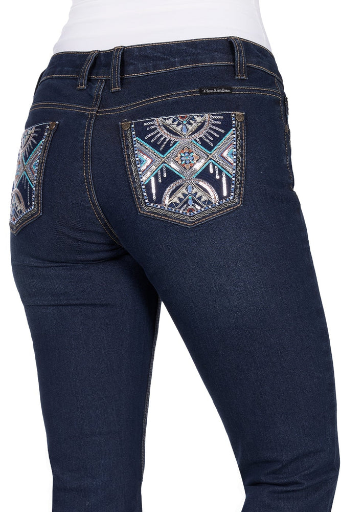 Pure Western Ana Boot Cut Jeans - 34L PCP2208134