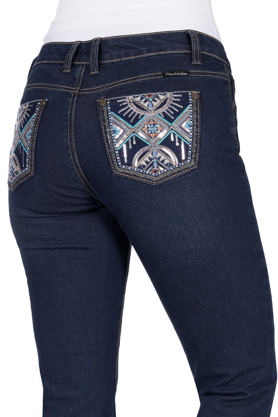 Pure Western Ana Boot Cut Jeans - 34L PCP2208134