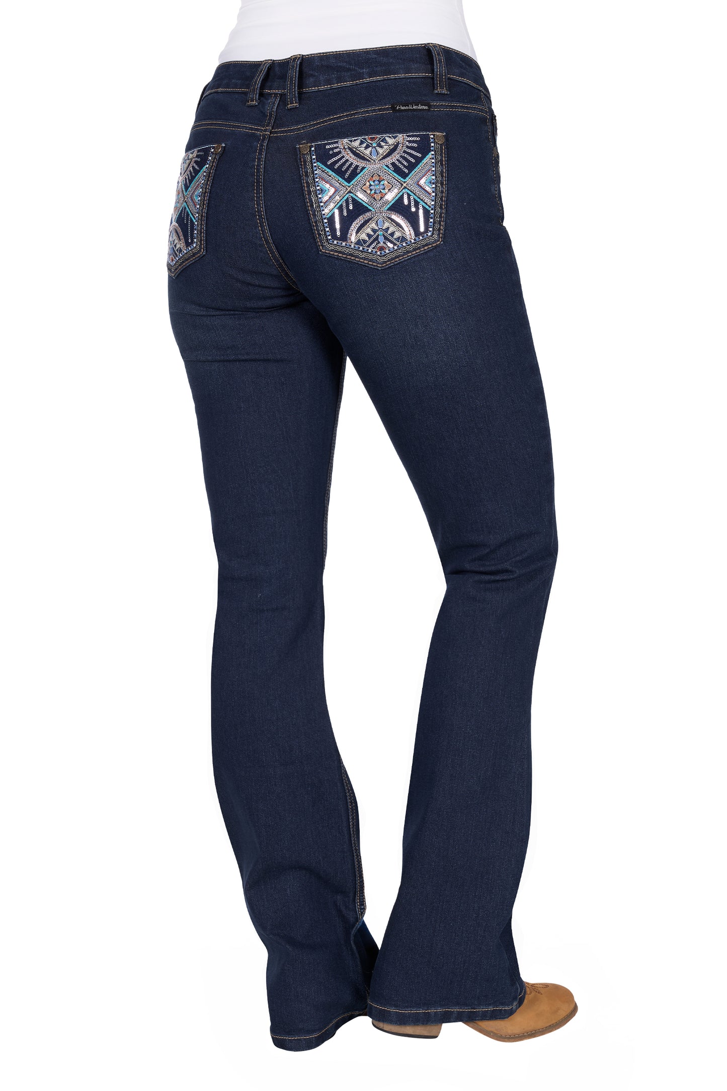 Pure Western Ana Boot Cut Jeans - 34L PCP2208134