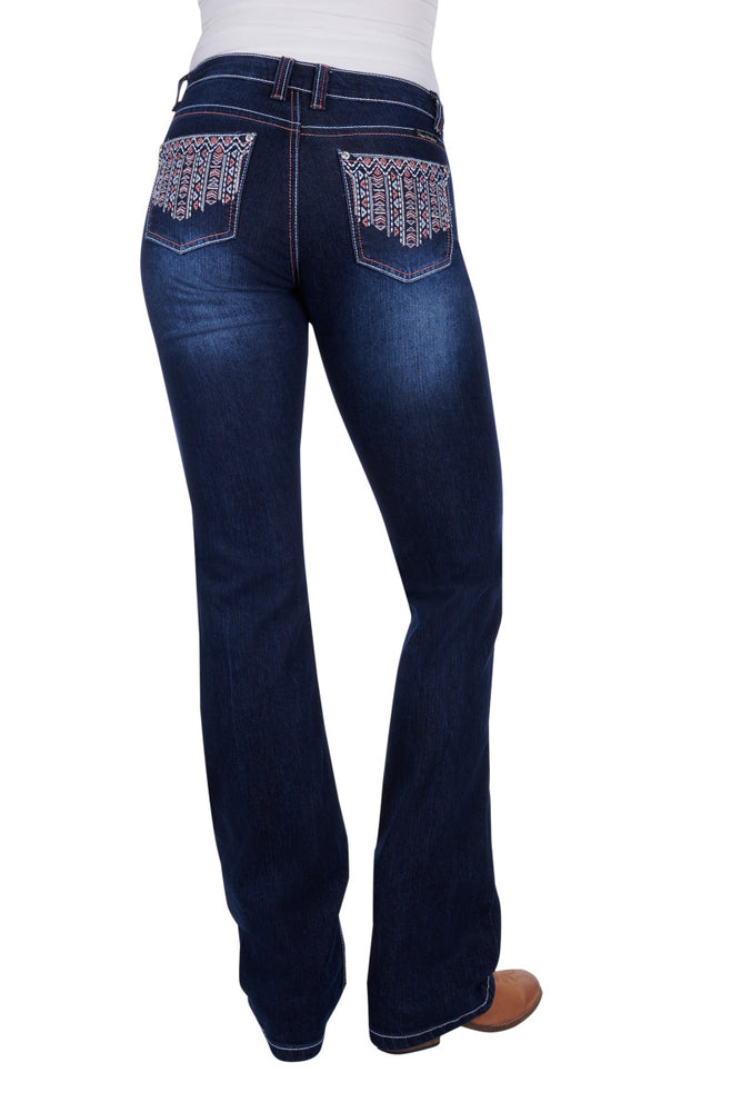 
                      
                        Pure Western Angie Relaxed Rider Jeans - PCP2210314
                      
                    