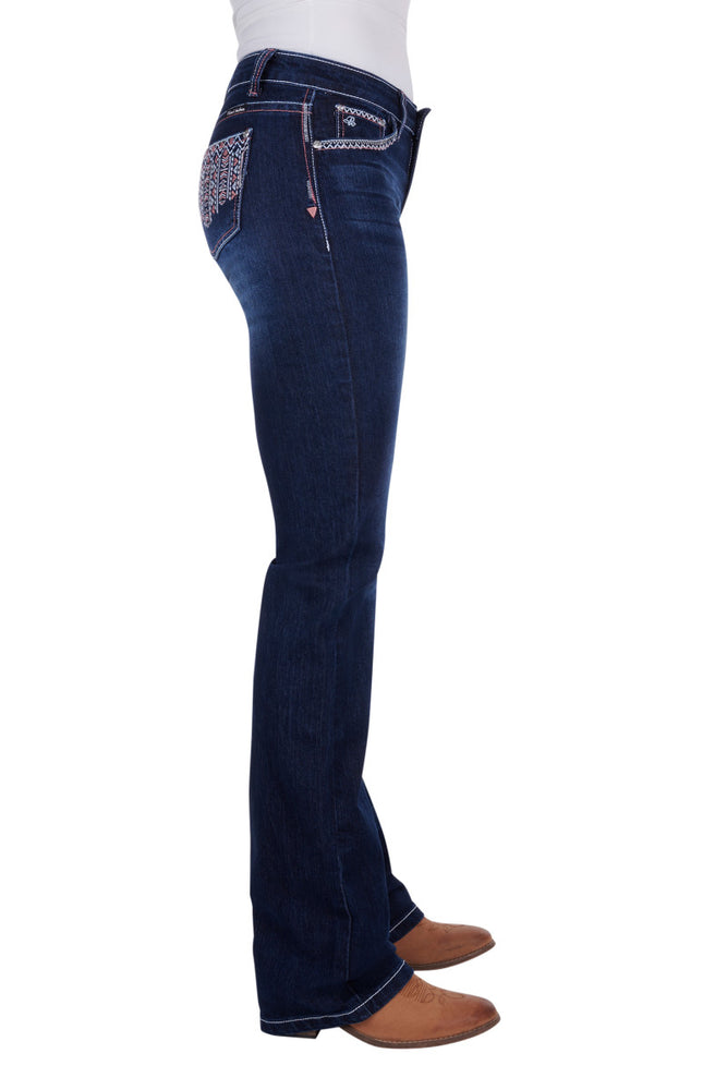 
                      
                        Pure Western Angie Relaxed Rider Jeans - PCP2210314
                      
                    