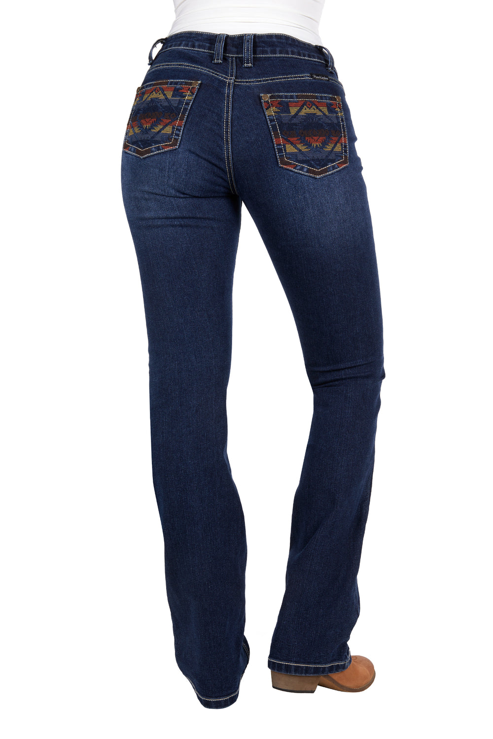 Pure Western Womens Ola Relax Rider Jeans - PCP2210936