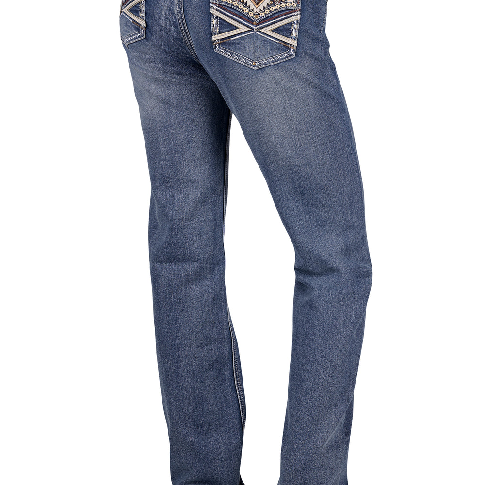 Pure Western Womens Rue Straight Leg Jeans - 34 Leg PCP2212037