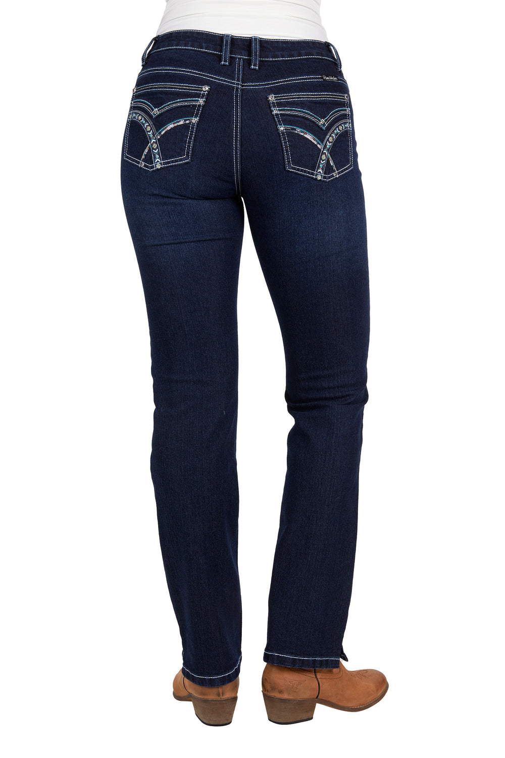 Pure Western Womens Oda Straight Leg Jeans - PCP2212933