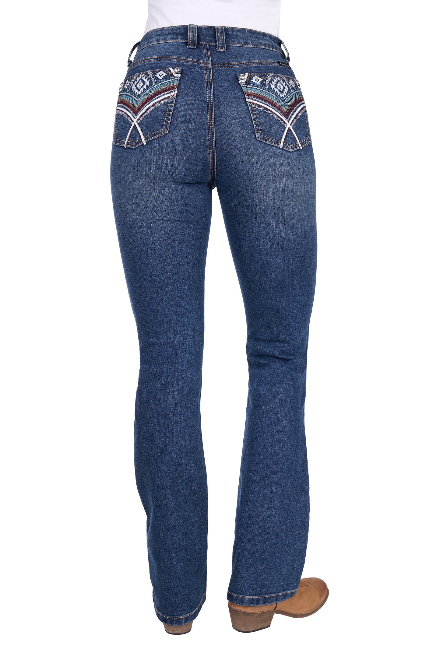 Pure Western Mary High Rise Boot Cut Jeans - 32L PCP2213233