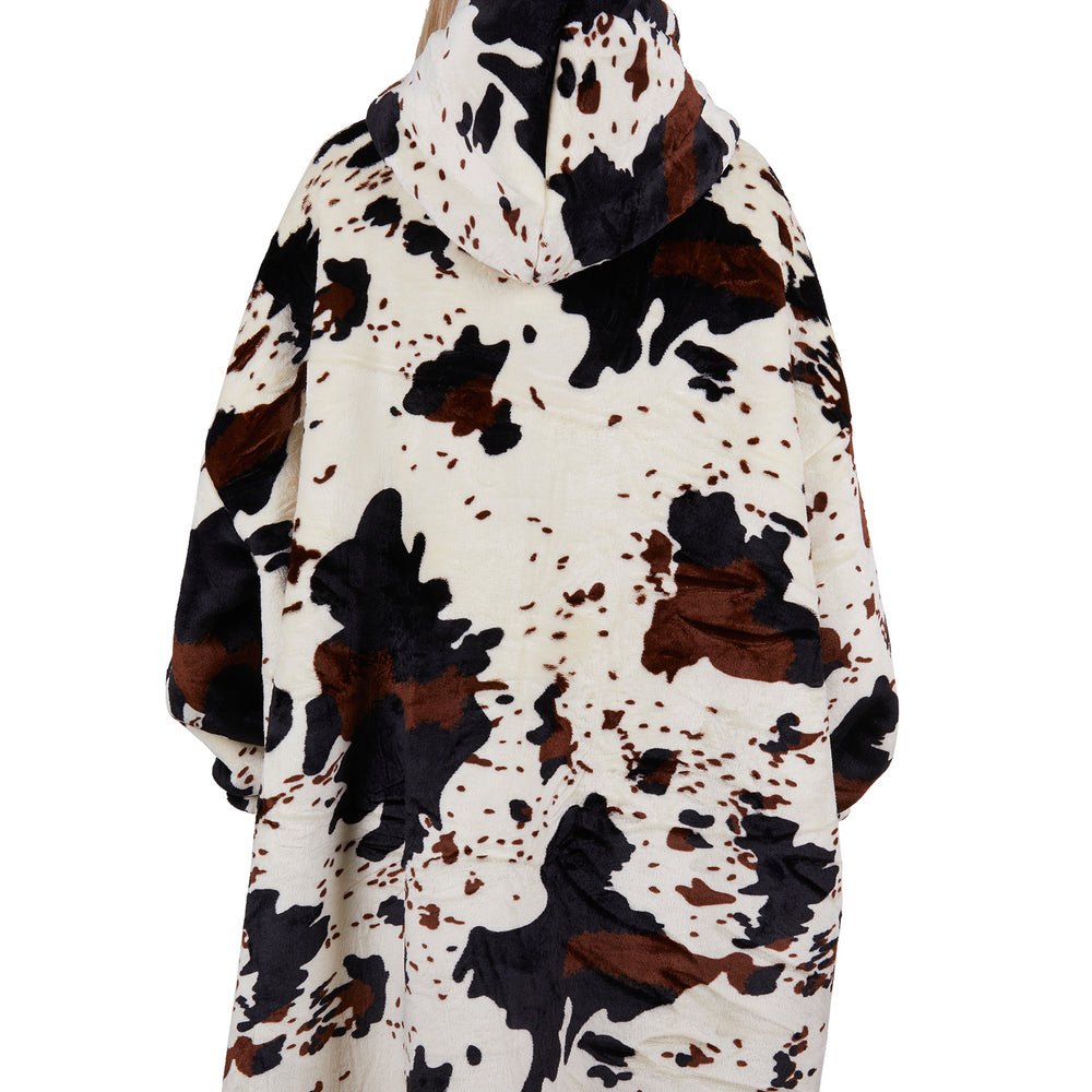 
                      
                        Pure Western Adult Cow Print Snuggle Hoodie - PCP2933SNU
                      
                    