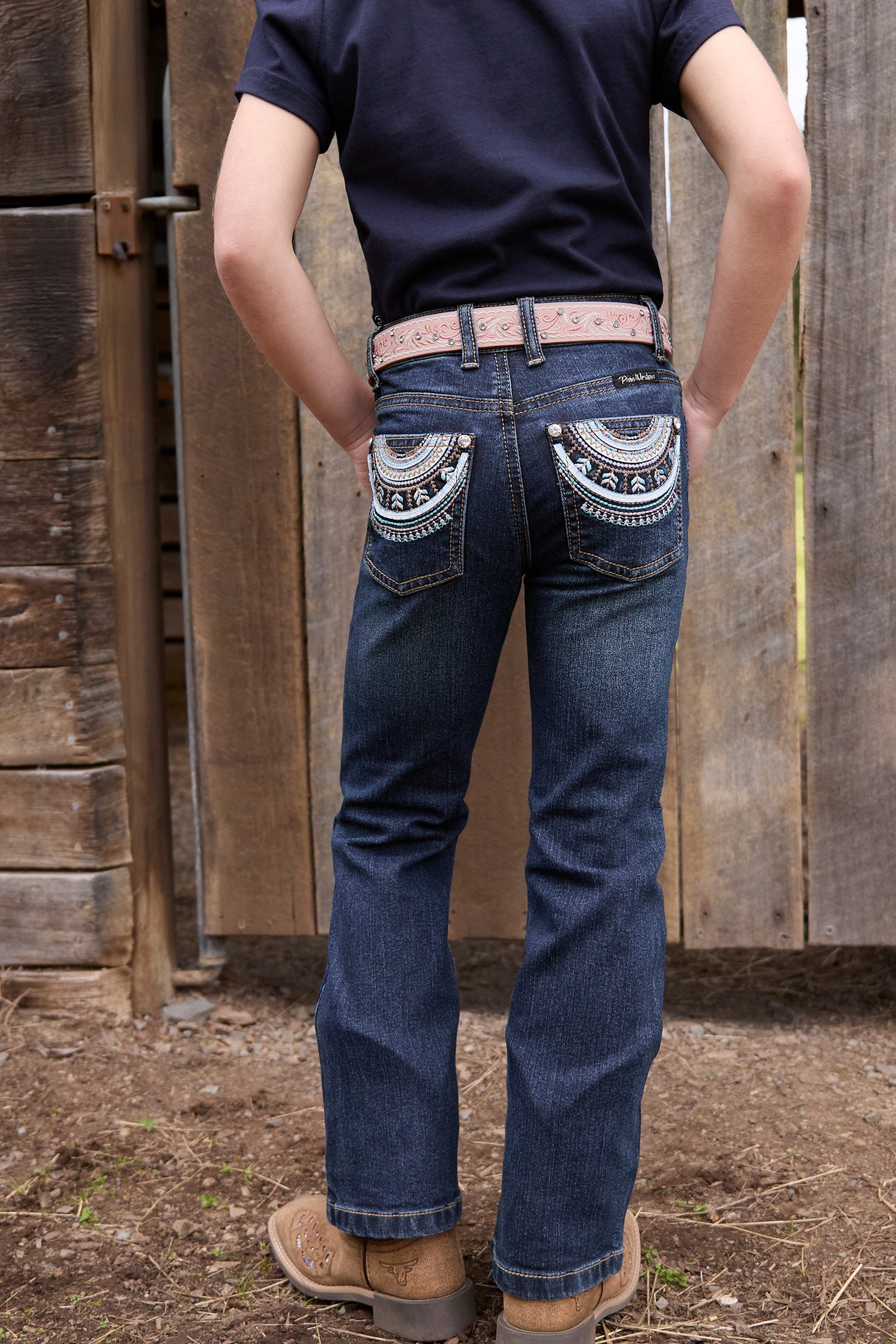 Pure Western Girls Pat Boot Cut Jeans - PCP5208243