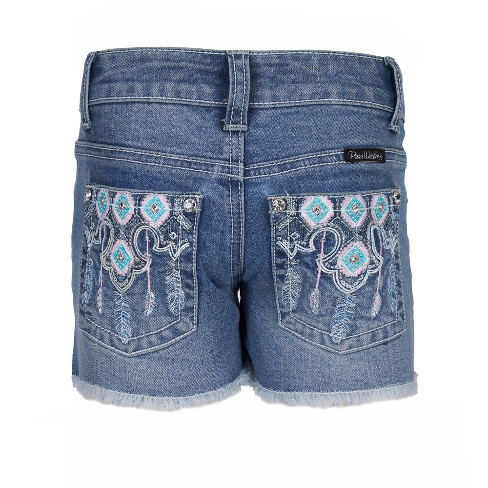Pure Western Girls Bailey Denim Shorts PCP5305149