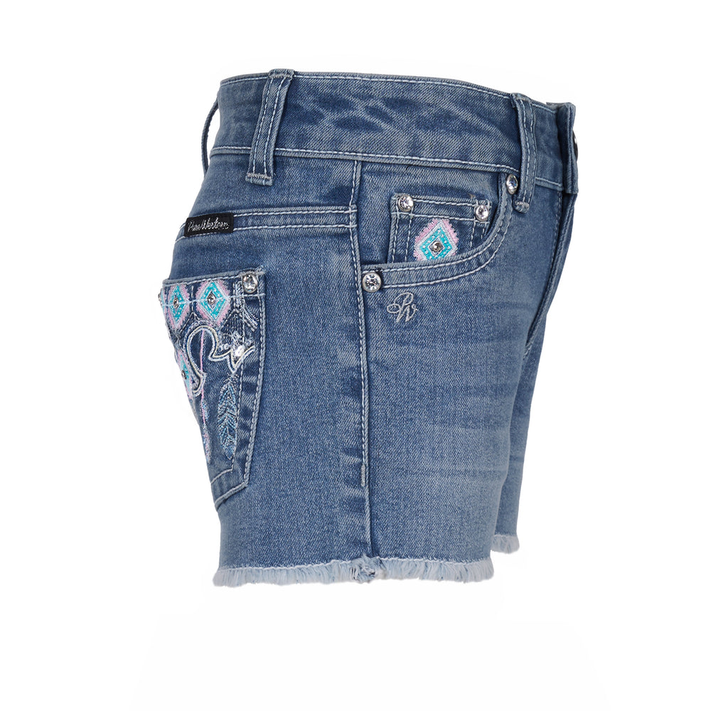 Pure Western Girls Bailey Denim Shorts PCP5305149