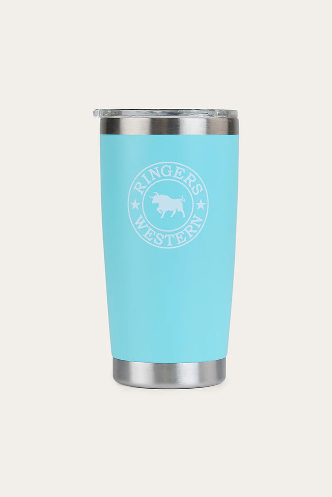 Ringers Western Riverstone Tumbler - White / Turquoise / Pastel Pink
