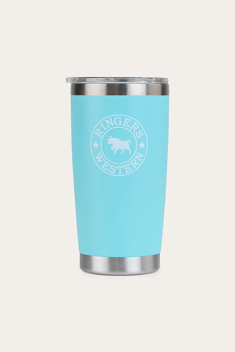 Ringers Western Riverstone Tumbler - White / Turquoise / Pastel Pink
