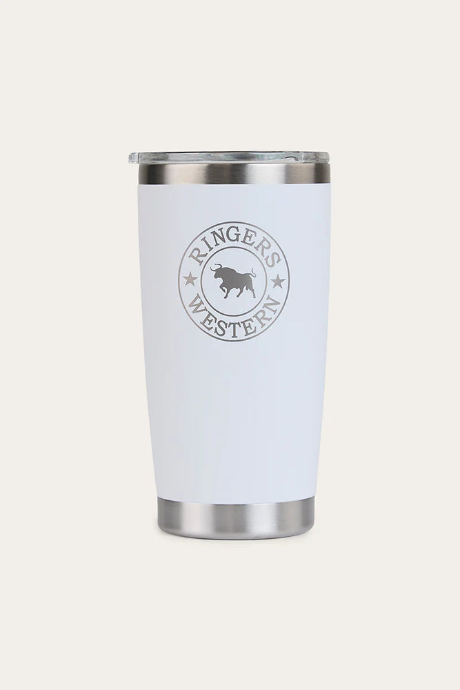 Ringers Western Riverstone Tumbler - White / Turquoise / Pastel Pink