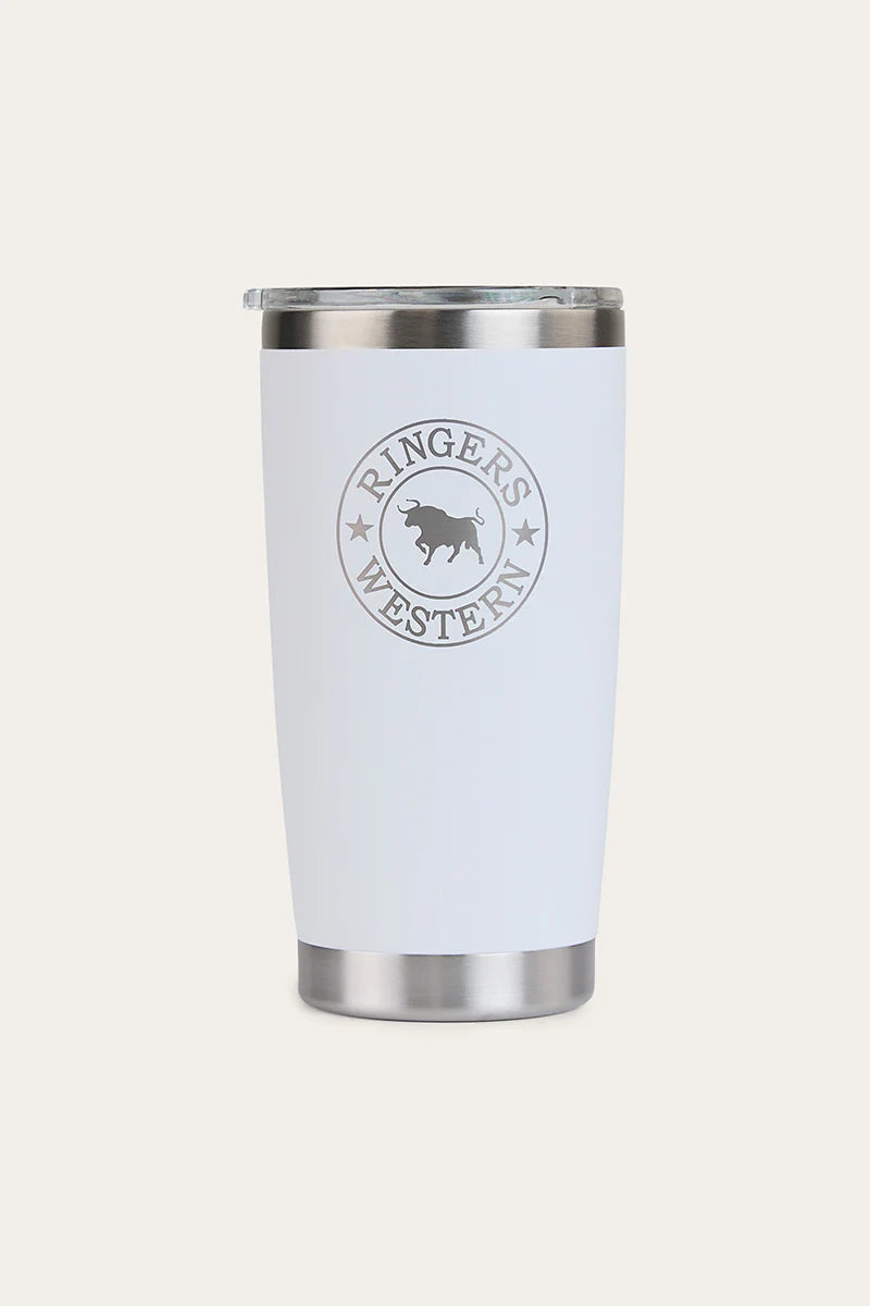 Ringers Western Riverstone Tumbler - White / Turquoise / Pastel Pink
