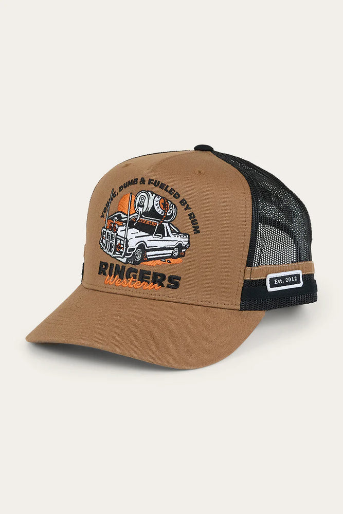 Ringers Western Rum Runner Trucker Cap - Clay