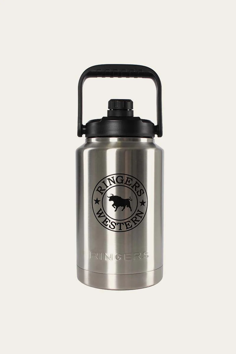 Ringers Western Big Gulp Stainless Steel Insulated - Stainless Steel