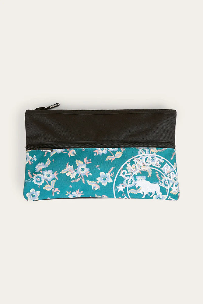 Ringers Western Spencer Pencil Case - Black / Floral