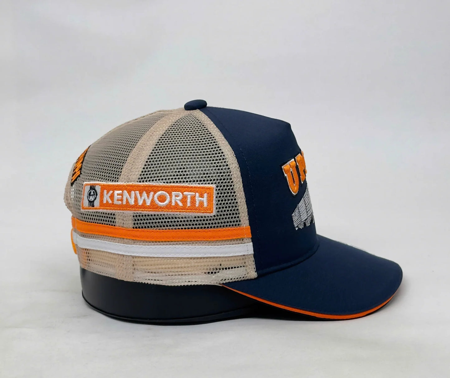CTC Kids Uppa Trucker Cap - Navy + Beige